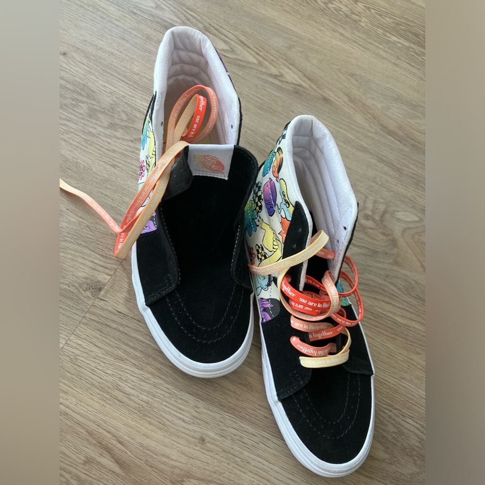 Vans SK8-Hi Cultivate Care In This Together sneakers in black/multi